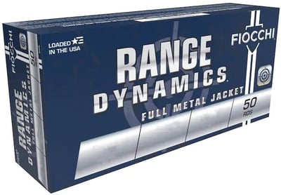 Fiocchi Range Dynamics 38 Special Ammo 130 Grain Full Metal Jacket 1000 Rounds - $397.38 (Free Shipping on $100+ Orders)
