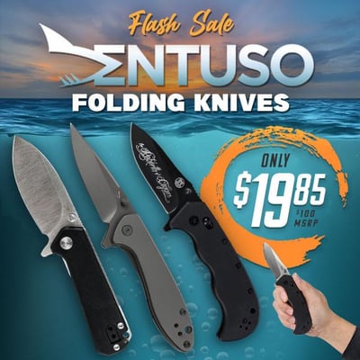 Flash Sale: Dentuso Folding Knives - $19.85 (Free S/H over $25)