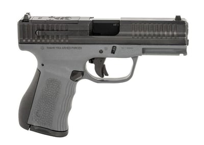 FMK Mach 9 Handgun, 9mm, 10rd Magazine (1), 4" Barrel, Optic Ready, Dark Grey Frame - $295.67