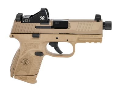 FN 509 Compact Tactical, 9mm, 4.32" Barrel, 12+1/24+1 Rds, Flat Dark Earth - $799.99 