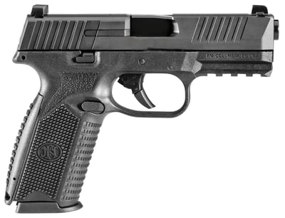 FN 509 Midsize 9mm 4" BBL 15RD Pistol, 2 Mags, Non-Manual Safety, Black - $474.99 (Free S/H on Firearms)