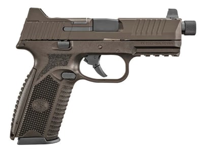 FN 509 Tactical 9mm 4.5" 24rd Striker Fired Semi-Auto Pistol, Bronze - $837.99 