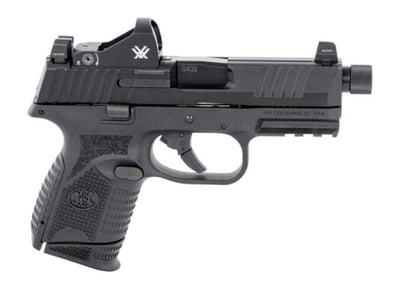FN 509CT 9mm 4.32″ 12/24 Rounds, Black, Ambidextrous w/ Vortex Viper Red Dot - $646.92 