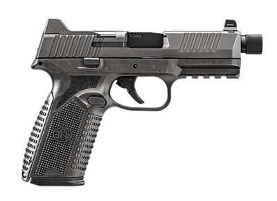 FN 510 Tactical 10mm 4.71" 15rd/22rd Pistol, 2 Mags, Threaded, Stainless Steel Slide, Gray - $901.99 (Add to Cart for Best Price) 