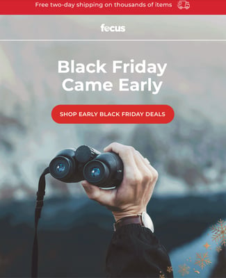 Black Friday Came Early! @ Focus Camera 