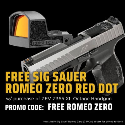 FREE Sig Romeo Zero w/ Purchase of ZEV Z365XL - $1149