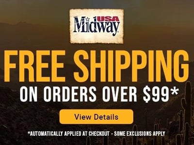 Free Shipping over $99.99 with coupon code "FS040125" @ MidwayUSA
