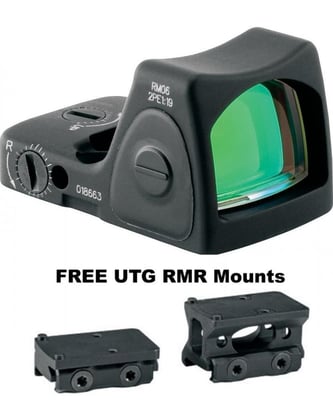 Trijicon RMR 3.25 MOA Adjustable LED Reflex Sight - $325 + FREE UTG RMR Mount (Free Shipping over $50)