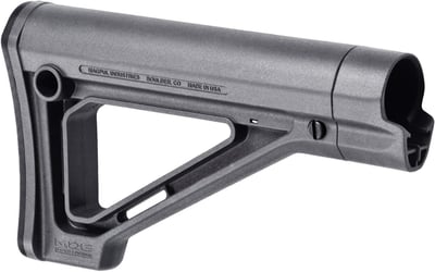 Magpul MOE Mil-Spec Fixed Stock, Gray - $27.94 + FREE Shipping