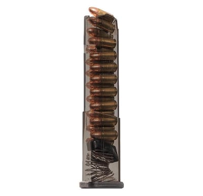 ETS Glock 43X Pattern, 48 9mm 19-Round Magazine (Carbon Smoke) - $12.99 