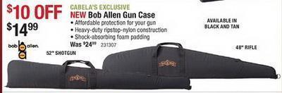 Bob Allen Rifle or Shotgun Gun Cases - $14.88 (Free Shipping over $50)