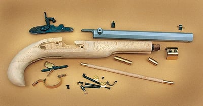 Traditions Kentucky .50-Caliber Percussion Pistol Do-It-Yourself Kit - $159.97 (Free Shipping over $50)