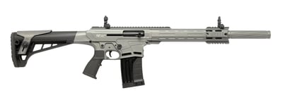 G-Force GF12AR 12 GA 18.5" 5rd Semi-Auto Shotgun, Tactical Grey - $229.99 ($19.99 S/H on Firearms / $15.99 Flat Rate S/H on ammo)