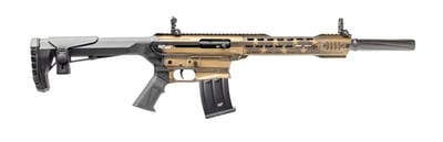 G-Force GF25 12 GA Shotgun 18.5" Barrel 5rd Burnt Bronze American Flag - $268.79