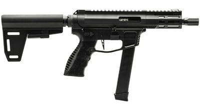 G-Force Jawbone 9mm Pistol, Semi-Auto, 5" Barrel, 33 Rounds, Black Anodized, Glock Mag Compatible - $397.59 + FREE Shipping