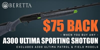 Beretta A300 Ultima Sporting Rebate - Get $75 back