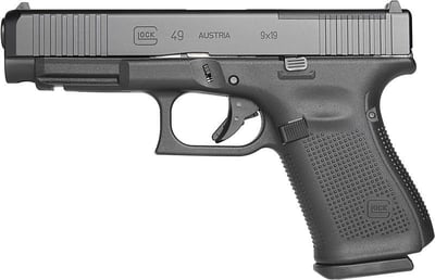Glock 49 Gen5 MOS 9mm 4.49" Barrel 15-Rounds - $529.99 (Email Price) 