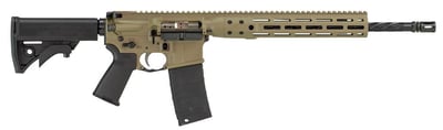 LWRC Individual Carbine Flat Dark Earth 5.56 NATO / .223 Rem 16.1" Barrel 30-Rounds Optics Ready - $1699.99 ($9.99 S/H on Firearms / $12.99 Flat Rate S/H on ammo)