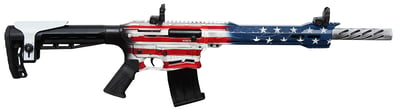 Citadel Firearms Boss-25 Semi-Automatic Shotgun American Flag 12 GA 18.75" Barrel 3" Chamber 5-Rounds - $366.99 ($9.99 S/H on Firearms / $12.99 Flat Rate S/H on ammo)