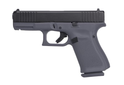 Glock 19 Gen 5 Gray/Black 9mm 4.02" Barrel 15-Rounds - $486.88 (E-mail Price)
