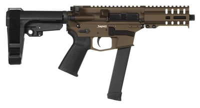CMMG Banshee 300 MKGS Bronze 9mm 5" Barrel 33-Rounds with RipBrace - $1699.99 ($9.99 S/H on Firearms / $12.99 Flat Rate S/H on ammo)