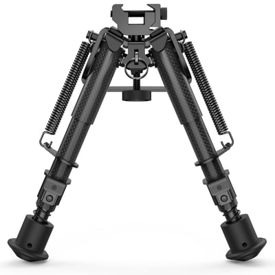 EZshoot 6-9 Inches Carbon Fiber Rifle Bipod for Picatinny Rail - $14.20 w/code "Q7JFQ3F7" + FREE Shipping