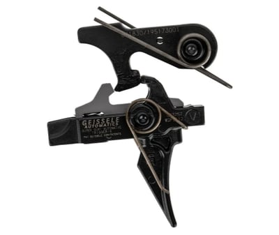 Geissele Automatics Super Semi-Automatic-X AR-15 Trigger with Lightning Bow - BLEMULA - $199.99 