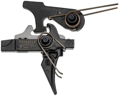 Geissele Automatics Super Semi-Automatic Enhanced-X AR-15 Trigger with Lightning Bow - BLEMULA - $219.99