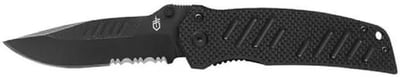 Gerber Legendary Swagger Serrated Folding Utility Knife Black - $11.99 (Free S/H on Firearms)