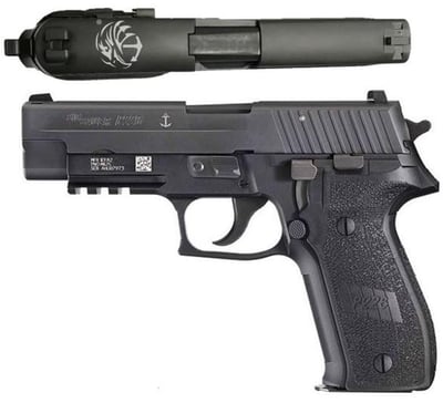 Sig Sauer P226 MK25 NSF 9mm 4.4" 15rd Pistol w/ Threaded Barrel & Siglite Night Sights Black - $1009.93 (Email Price)