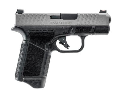 Gforce Arms GF9 Rapture 9mm 3.25" 12rd Semi-Auto Pistol, Optic Cut, Black / Nickel - $192.70