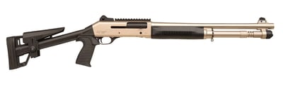 Gforce SAX-2T 12 GA 18.5” 5+1 Rd. Semi-Auto Shotgun Nickel / Black - $349.99 (FREE Shipping over $50)