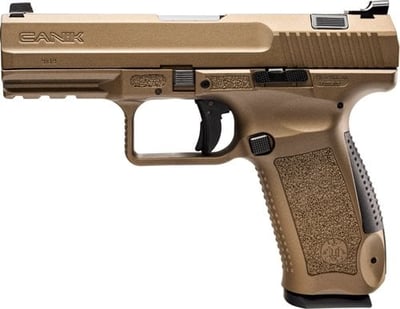 Century Arms HG4873B-N Canik TP9DA 9mm 4.07in Barrel Burnt Bronze 19rds - $379.99