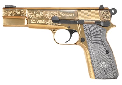 Girsan MCP35 1911 9mm 4.84" 15rd Pistol, Gold w/ G10 Grips - $891.99 (FREE Shipping on Firearms)