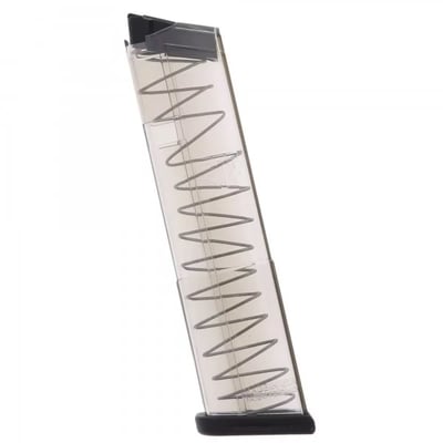 ETS Glock 43 Extended 9mm 12-Round Magazine (Carbon Smoke) - $12.99 