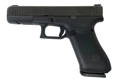 Glock 17 9mm Gen5 1x 17rd Mag Black Night Sights Used Police Trade In - $398 
