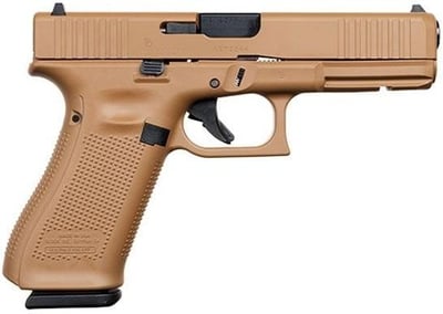 Glock 17 Gen5 FS 9mm Pistol, Dark Desert Earth - $599.99 