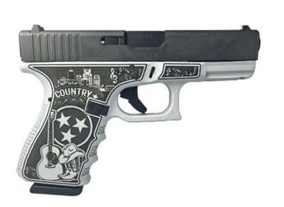 Glock 19 Gen 3 9mm 4.02" 15rd Semi-Auto Pistol 2 Mags Tennessee Navy Grey Edition - $589