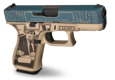 Glock 19 Gen 5 Gulf of America, 9mm Luger, 4.02" barrel, 15+1 Rounds - $699.99 (Free Shipping over $99)