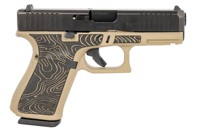 Glock 19 Gen5 9mm 4.02" 15rd Semi-Auto Pistol, Safe Action, Coyote Tan - $549 