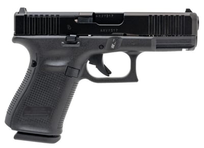 Glock 19M Gen5 MOS, (FBI) Rebuilt, 9mm, 4.02" Barrel, 15 Rounds, Black - $549.99 