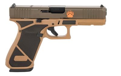 Glock 20 Gen 5 MOS 10mm 4.61" 15rd Pistol, Grizzly Finish, FDE/Black - $845.99 