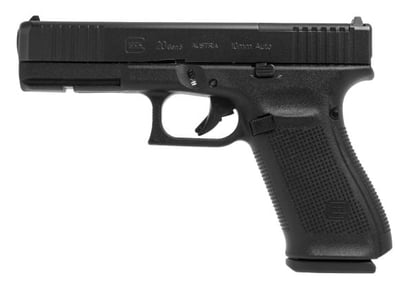 Glock 20 Gen5 MOS 10mm 4.61" 15rd Pistol, Black - $649.99 