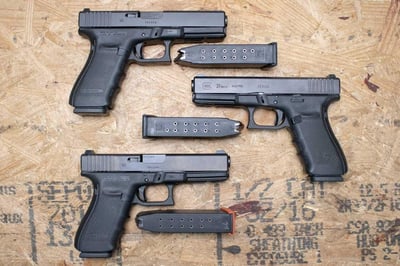 Glock 21 Gen4 45 ACP 4.61" 13rd Pistol w/ 2 Mags, Police Trade-ins (Very Good Condition) - $369.99 (Free S/H on Firearms)