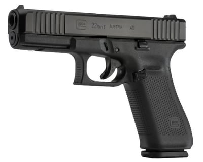 Glock 22 Gen5 .40 S&W 4.49" 10rd Semi-Auto Pistol, Safe Action, Marksman Barrel, Black - $564.99 