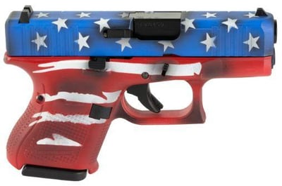 Glock 26 Gen 5, 9mm, 3.43in. Barrel, 10rd - Flag - $610.10 