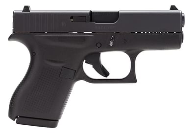Glock 42 380 ACP Pistol 3.25" Barrel 6+1 Rounds Black - $399 (Free Shipping on $100+ Orders)