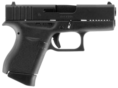 Glock 43 9mm 3.4" Barrel 6-Rounds Rebuilt - $384.99 ($19.99 S/H on Firearms / $15.99 Flat Rate S/H on ammo)