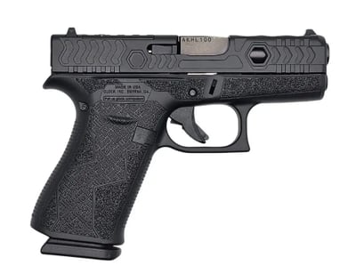 Glock 43X Kavorka 9mm 3.41" 10rd Optic Ready Custom-Engraved - $588.99 (Free S/H on Firearms)