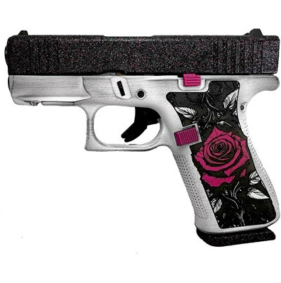 Glock 43X " Tango Rose" 9mm 3.4" Barrel 10-Rounds - $520.70 